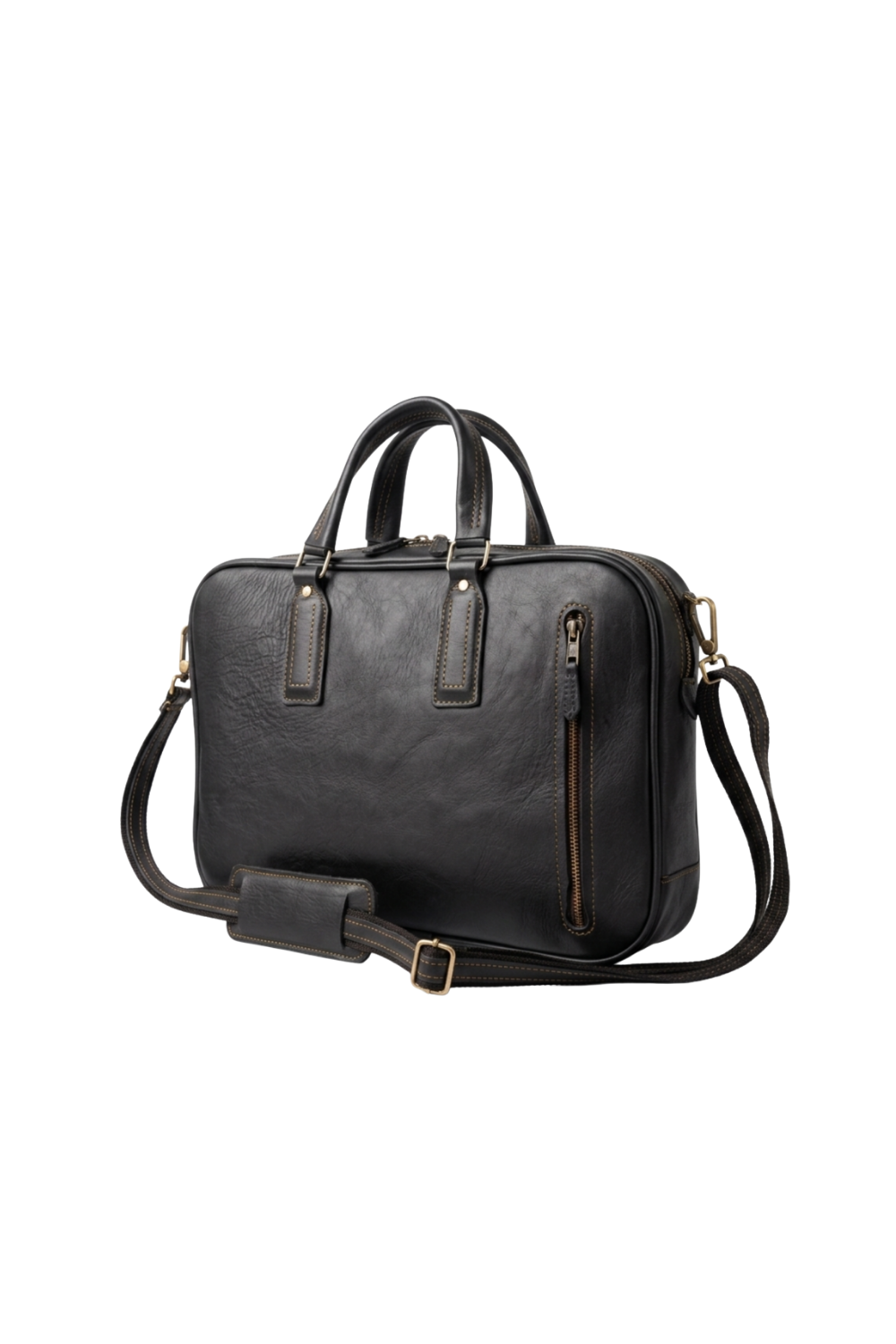 The Executive Top Grain Leather Briefcase 